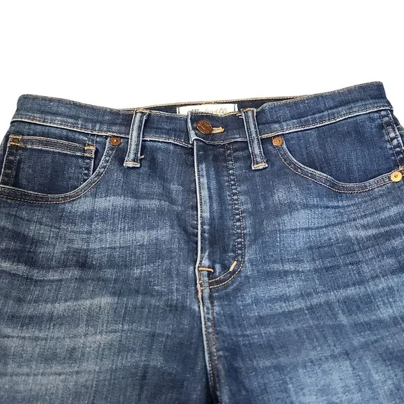 Madewell 10" High-Rise Skinny Jeans Denim Classic Womens Sz 27 - Picture 3 of 8
